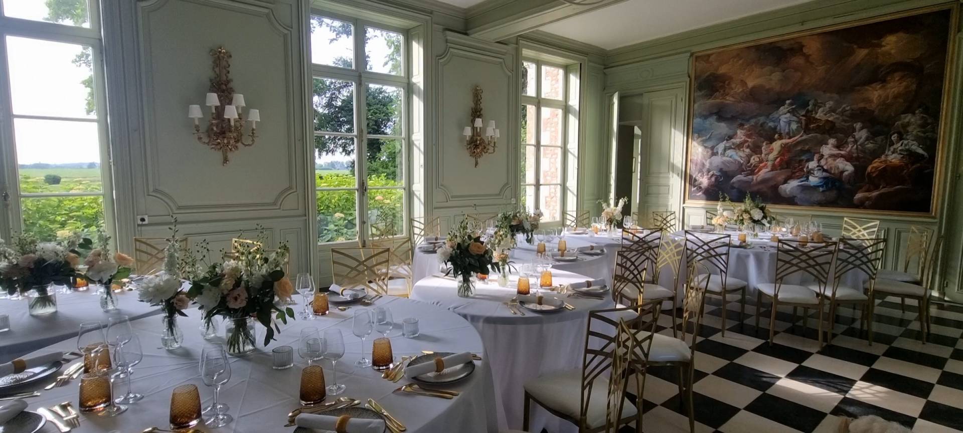 Mariage au chateau de Brumare